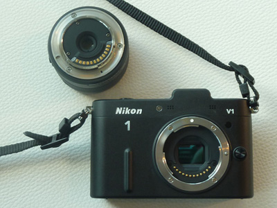Der CMOS Sensor (CX) der Nikon F1 (13,2 mm x 8,8 mm)