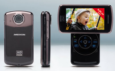 Silvercrest Camcorder on Aldi Mit Medion Life P47350 Hd Cam Im Handy Format