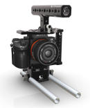 Chrosziel Cage fr Sony A7s II sowie MagNum Mini Funkfernsteuerung // IBC 2016